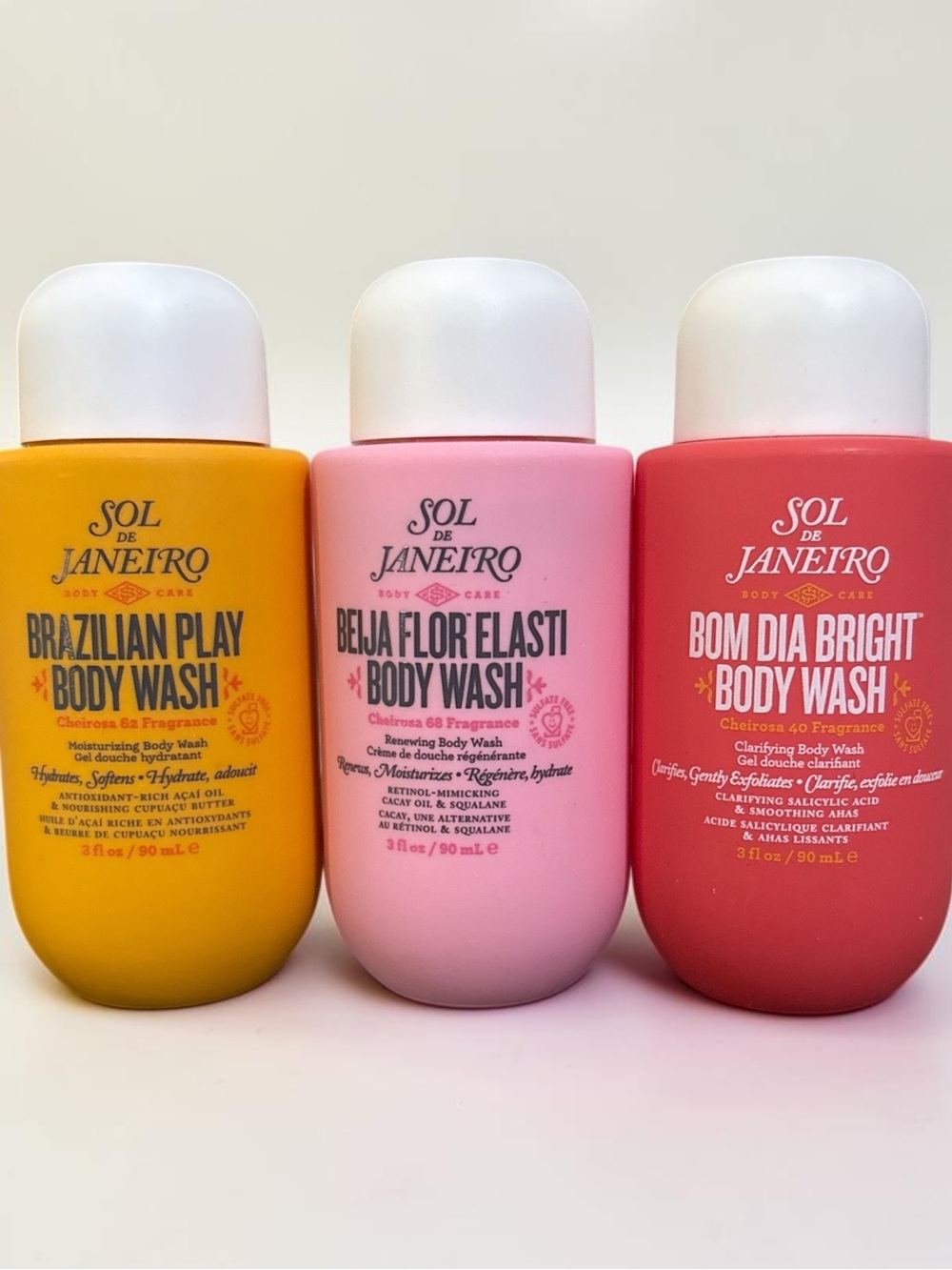 Sol de janerio body wash x3